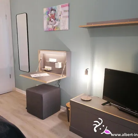 شقة Albert-inn-glowe - Barrierefrei & 3 Schlafzimmer & Coworking & Strandkorb-saisonal & Sauna Im Haus & Fahrraeder *