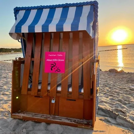 Albert-inn-glowe - Barrierefrei & 3 Schlafzimmer & Coworking & Strandkorb-saisonal & Sauna Im Haus & Fahrraeder