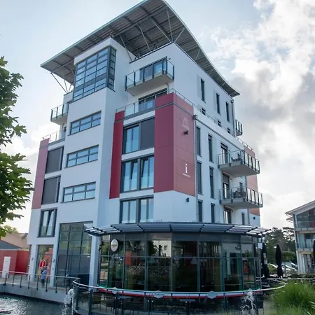 شقة Albert-inn-glowe - Barrierefrei & 3 Schlafzimmer & Coworking & Strandkorb-saisonal & Sauna Im Haus & Fahrraeder غلوفي