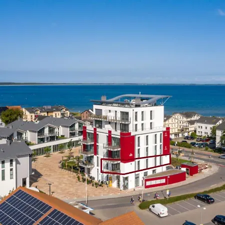 شقة Albert-inn-glowe - Barrierefrei & 3 Schlafzimmer & Coworking & Strandkorb-saisonal & Sauna Im Haus & Fahrraeder