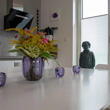 شقة Albert-inn-glowe - Barrierefrei & 3 Schlafzimmer & Coworking & Strandkorb-saisonal & Sauna Im Haus & Fahrraeder