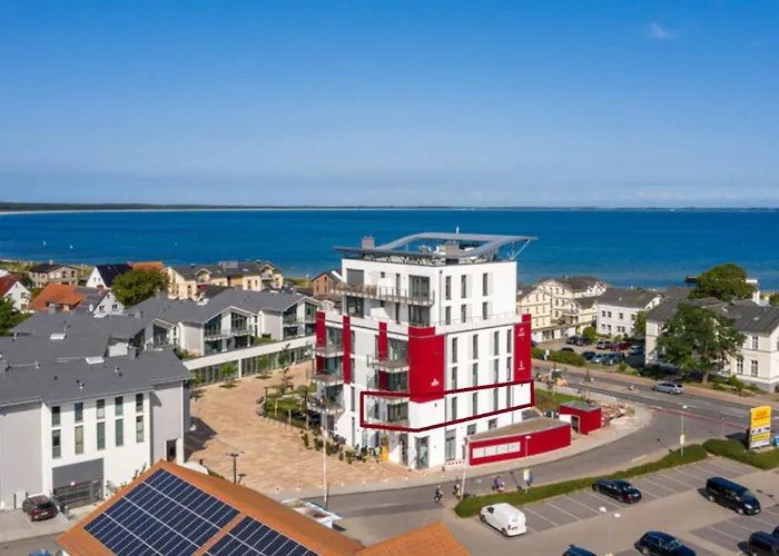 Apartamento Albert-inn-glowe - Barrierefrei & 3 Schlafzimmer & Coworking & Strandkorb-saisonal & Sauna Im Haus & Fahrraeder